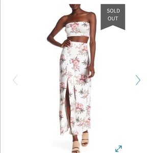 Sadie and Sage Tube Top Maxi Set